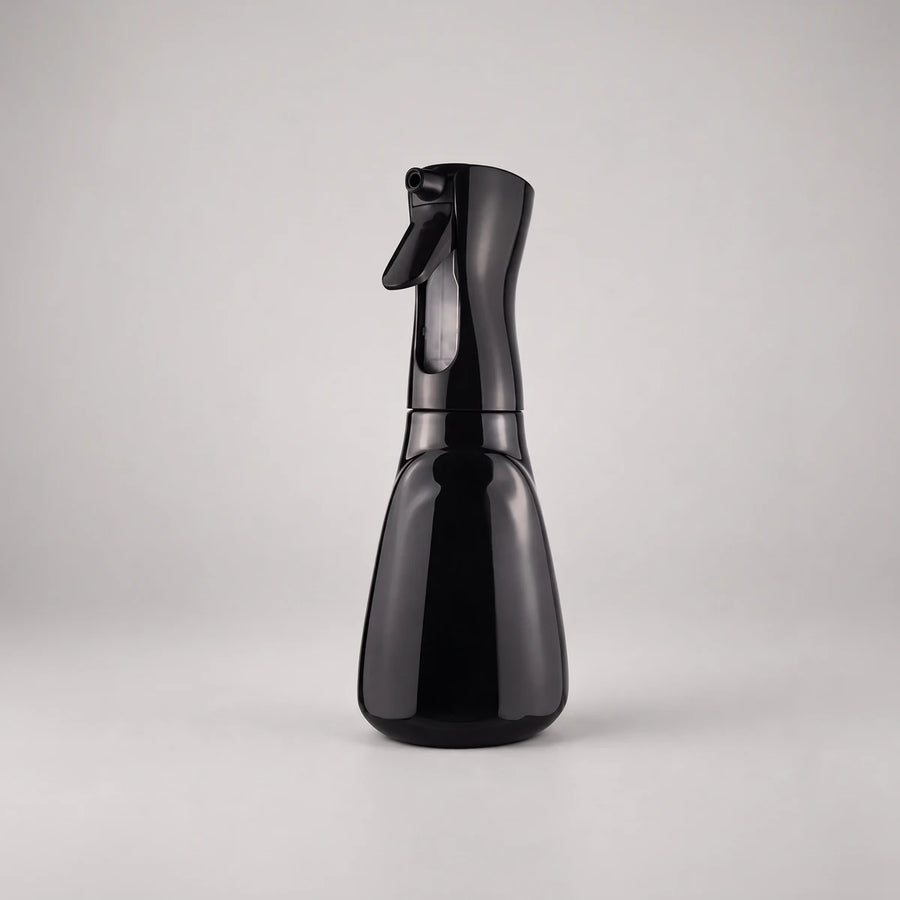 Black foaming spray bottle