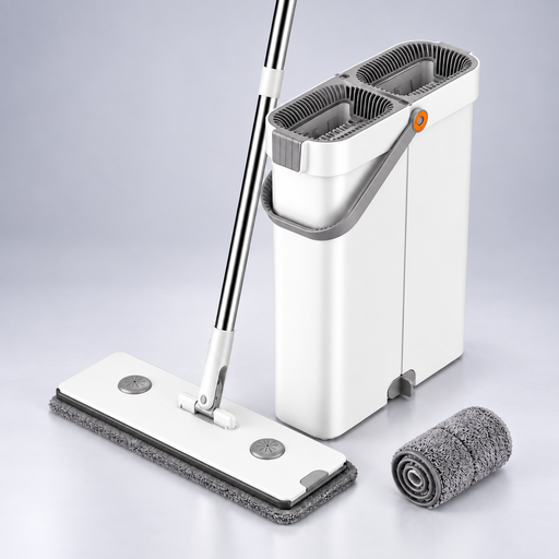 Wash & Dry Flat Mop Set