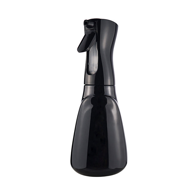 Black foaming bottle with its trigger and short nozzle