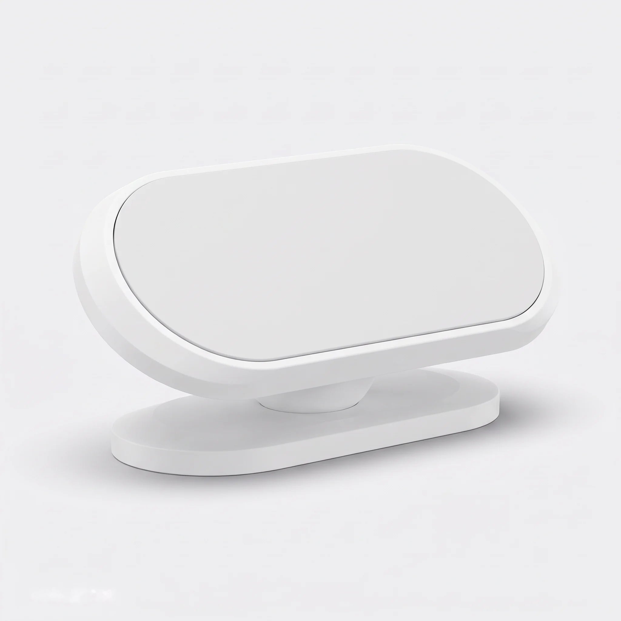 Magnetic phone mount in white
